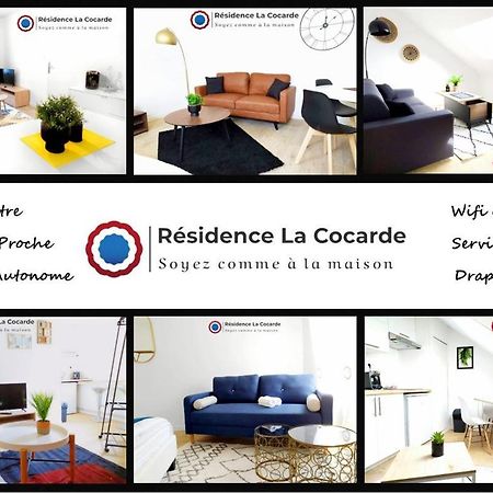 Residence La Cocarde, Suites Type Appartements Bourges Eksteriør bilde