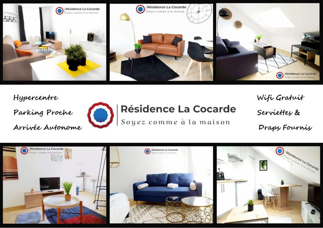 Residence La Cocarde, Suites Type Appartements Bourges Eksteriør bilde
