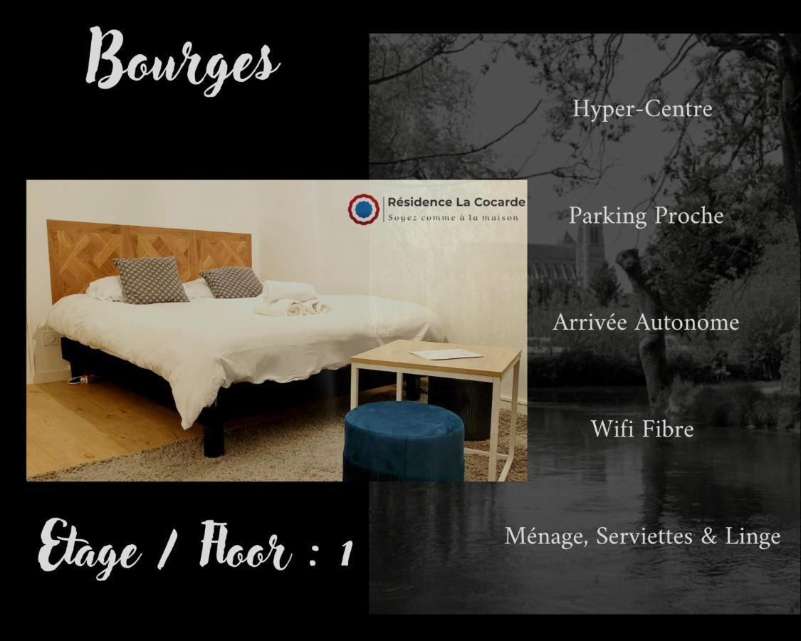Residence La Cocarde, Suites Type Appartements Bourges Eksteriør bilde